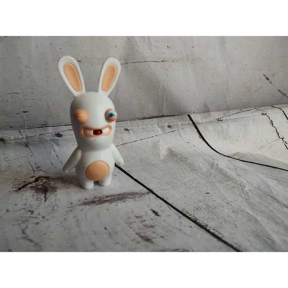 McDonald's | Toys | Mcdonalds Rayman Raving Rabbids White Rabbit Action ...